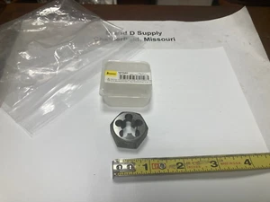 Interstate 365-2716, 1/4-19 BSPP x 1-1/4" OD Hex Pipe Die, Carbon Steel - Picture 1 of 4