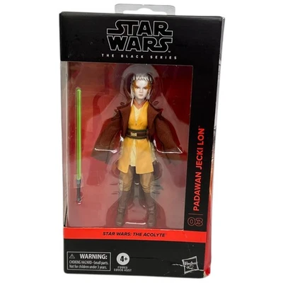 Figura de acción Star Wars Black Series Padawan Jecki Lon 6" 2023 nueva The Acolyte Foto 1 de 4