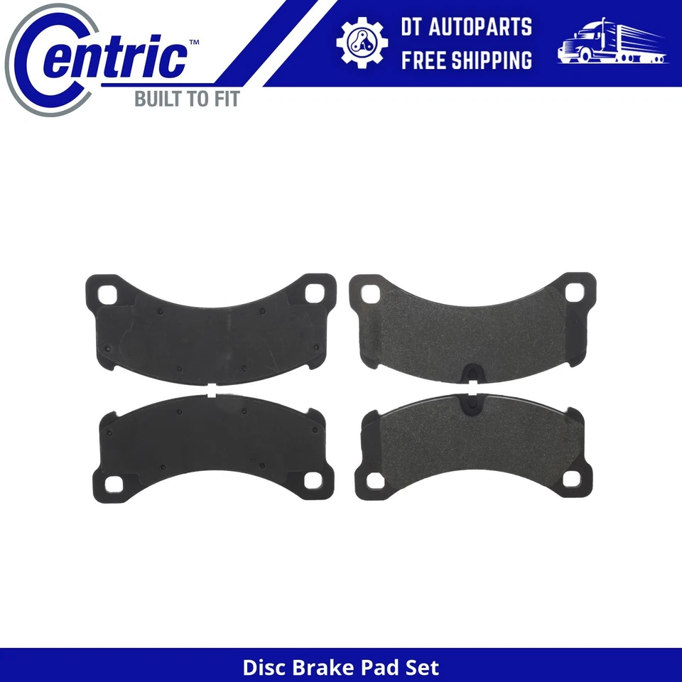 Para 2015-2019 Porsche Macan | Pastilhas de freio a disco dianteiras centrais | Semi-metálicas - Imagem 1 de 4