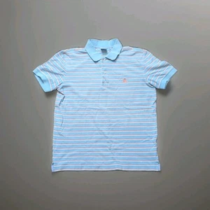 Brooks Brothers Slim Fit Performance Polo Shirt Size Medium Golf Work Preppy - Imagen 1 de 7