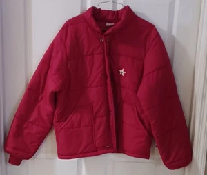 Chaqueta Unitog De Colección Rara Años 70-80 Para Hombre Mediana Roja En Color Tiene Texaco... - Imagen 1 de 5