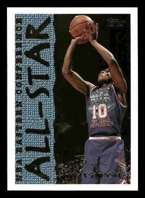 1994-95 Topps #9 B.J. Armstrong Chicago Bulls - Image 1 of 2