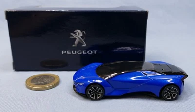 Norev 1/64 réf 312017 : Peugeot Concept Car Vision Gran Turismo (Bleu métal) - Photo 1/4