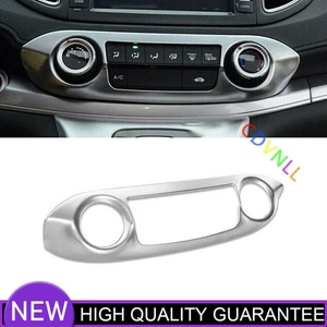 Console AC Button Decor Cover Trim 1P For Honda CRV CR-V 2012-2016 Matte Silver - Picture 1 of 8