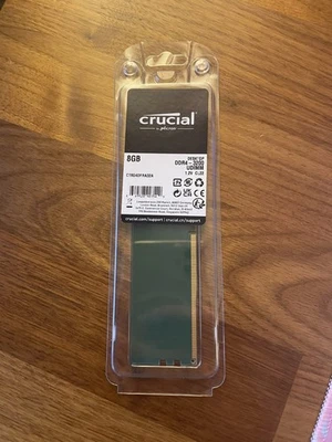 8GB DDR4 3200 UDIMM Desktop Ram - Crucial - New