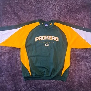 Suéter Y2K Green Bay Packers Grande Bordado - Imagen 1 de 5