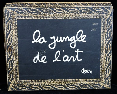 BEN VAUTIER board game LA JUNGLE DE L'ART limited to 1100 exemplar 1989 - Image 1 of 4