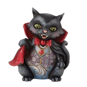 Jim Shore VAMPIRE CAT MINI FIGURINE 6016644 NEW 2025 - Picture 1 of 4