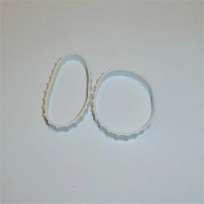 Matchbox Tracks 1-75 35 b Snow Trac White Treads Pair - Image 1 of 4