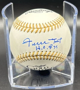 Willie Mays - SF Giants autographed baseball w/inscription - Mays Say Hey Holo - Picture 1 of 11