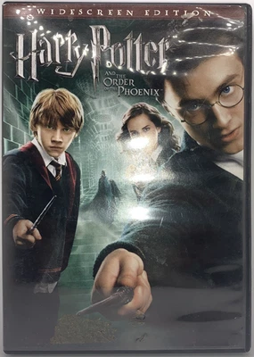HARRY POTTER & THE ORDER OF THE PHOENIX WIDESCREEN Like New Disc/Acceptable Case - Image 1 of 4