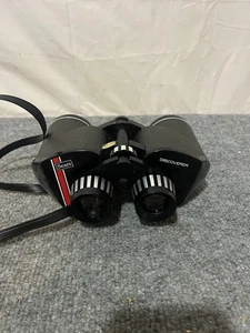 Vintage Sears Discoverer 7 By 50 Extra Wide Angle Binoculars With Original Case - Picture 1 of 8