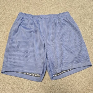 John Elliott Aau Mesh Shorts Lined Men's Size XL 4 Malibu Blue $198 - Picture 1 of 8
