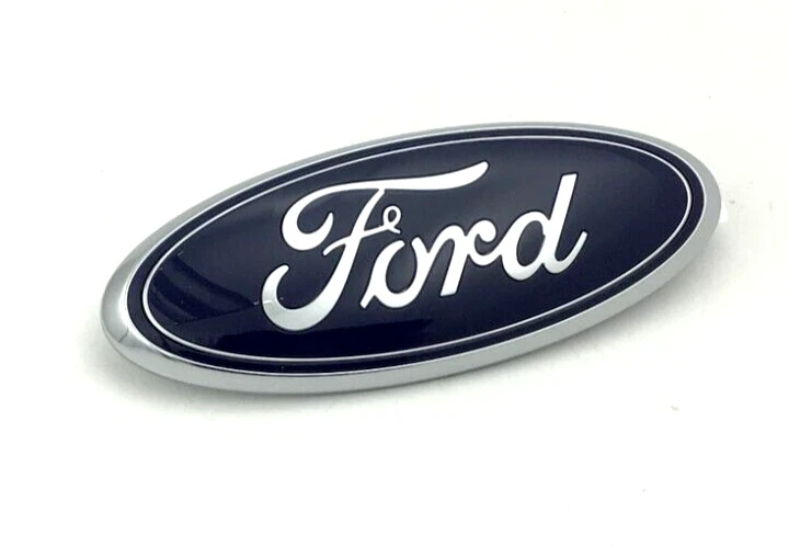 04-09 Ford parrilla puerta trasera Ranger F150 Expedition delantero 9" azul emblema ovalado OEM Foto 1 de 4
