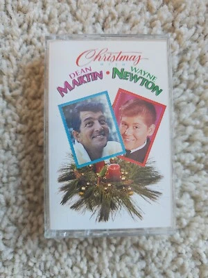 Christmas With Dean Martin & Wayne Newton Cassette Tape 1992 Foto 1 de 4