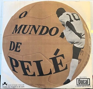 PELE O Mundo De Pelé *ORIG 1969 BRAZILIAN 1st/ONLY PRESSING! INTERVIEW* Vinyl LP - Picture 1 of 4
