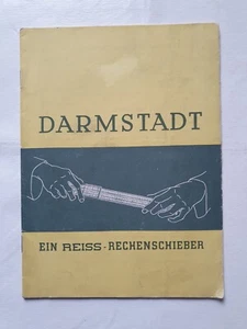 Bedienungsanleitung Darmstadt Ein Reiss Rechenschieber - Bild 1 von 6