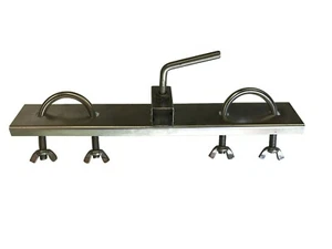 Schwein Braten Drehmaschine Spieß BBQ Beinhalterung - 20 mm x 20 mm für quadratische Stange - Bild 1 von 2