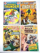Bronze Age Western Comics Lot All Star 4 Billy the Kid 84 Johnny Thunder 2 Jonah