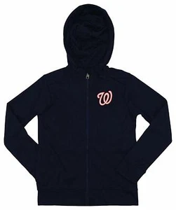 Outerstuff MLB Youth/Kids Washington Nationals Performance Full Zip Hoodie - Picture 1 of 8