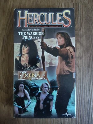 Hercules Legendary Journeys VHS Warrior Princess Xena Trilogy 1 With Booklet - Image 1 of 3