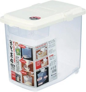 Japanese Large Rice Storage Container for Dry Food 22 lbs Made in Japan 1826 - Picture 1 of 6