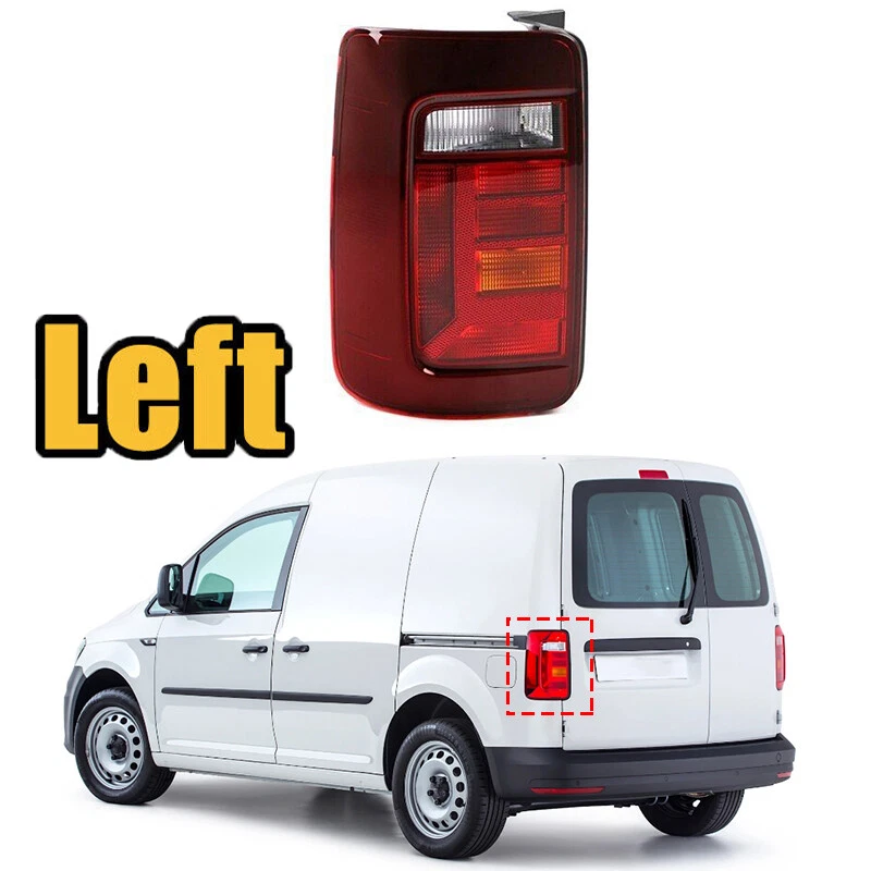 1x Luz trasera izquierda para Volkswagen Caddy 2016-2020 lámpara de freno lado del pasajero Foto 1 de 4