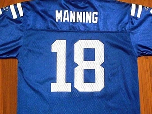 Peyton Manning #18 Indianapolis Colts Jersey by Reebok, Youth XL, NICE!!! - Picture 1 of 4
