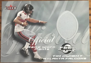 2000 Fleer Tradition Feel The Game PANTS Tim Dwight #15 Atlanta Falcons - Picture 1 of 2