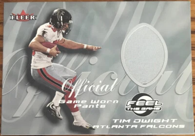 2000 Fleer Tradition Feel The Game PANTS Tim Dwight #15 Atlanta Falcons - Image 1 of 2