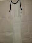 Body Central Womens White Long Net Blouse With Fish Tail Size M