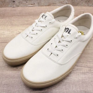Polo Ralph Lauren Keaton Tabii Sneaker Shoes Mens 12 Off White/Sand Dune NWOT - Picture 1 of 11