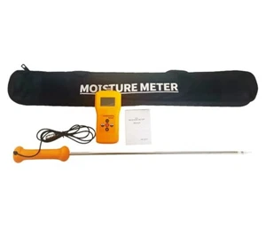 Handheld Hay Moisture Meter Hay Moisture Tester with Range 0-80% Resolusion 0.1 - Picture 1 of 13