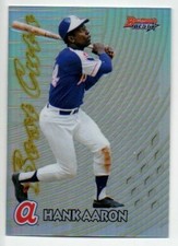 HANK AARON ~ 2017 Bowman's Best Baseball '97 Best Cuts Insert Card #97BCHA  