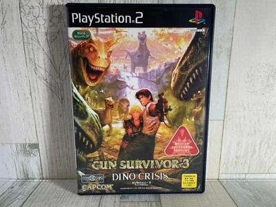 PS2 Gun Survivor 3 Dino Crisis Japanese Version - Capcom - USED Game - No Manual - Image 1 of 4