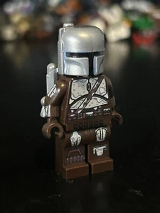 Lego Star Wars Snow Din Djarin Mandalorian Cloud City Hudsons Custom /25 RARE  - Picture 1 of 3