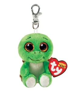 Ty Beanie Boo Turbo the Turtle Plush Key Clip BNWTs - Picture 1 of 1