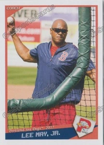 2017 Portland Sea Dogs Lee May Jr Boston Red Sox HC - Picture 1 of 1