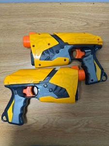 LOT OF (2) NERF Dart Tag Speedload Pistol Gun High Speed 2010 Hasbro - Picture 1 of 4