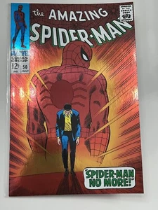 Amazing Spider-Man #50 John Romita variante mexicana de lámina limitada a 1000 difícil de encontrar - Imagen 1 de 7