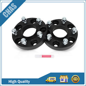 (2) 5x4.75 Hubcentric Wheel Spacers 1" Fits Chevy S10 Blazer GMC Jimmy Sonoma