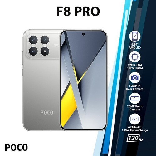 Xiaomi POCO X7 Pro 5G 8GB+256GB YELLOW Dual SIM Unlocked Android
