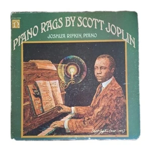 Piano Rags By Scott Joplin - Joshua Rifkin - Vinyl Record LP Album - 1970 - Picture 1 of 4