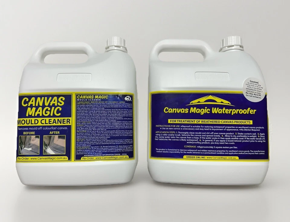 Package Deal (Canvas Mould Remover + Waterproofing) - image 1 of 1