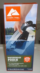 Ozark Trail Waterproof Pouch Cross Body Hüfttasche verstellbarer Riemen transparent NEU - Bild 1 von 2