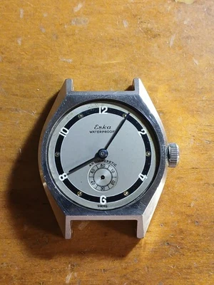 De colección Eska 17 Joyas Parachoques Automático Almeja Estuche Piezas o Reparación  - Imagen 1 de 4