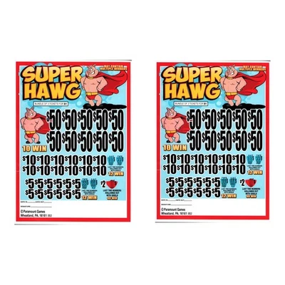 Pack de 2 - Super Hawg - Boleto Tarro - Boleto Pestaña - Imagen 1 de 3
