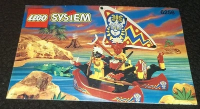 MANUAL ONLY LEGO Islanders 6256 90s Instructions Vintage - Image 1 of 4