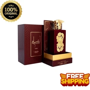 Ansaam Gold Original Perfume ✨ Lattafa Brand - 100 ml 3.4fl.oz Unisex New - Picture 1 of 5