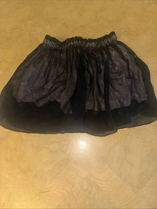Kate Spade Girls Size 4 Skirt The Rules Chic Gold Stars Lined Shirt! - Picture 1 of 3